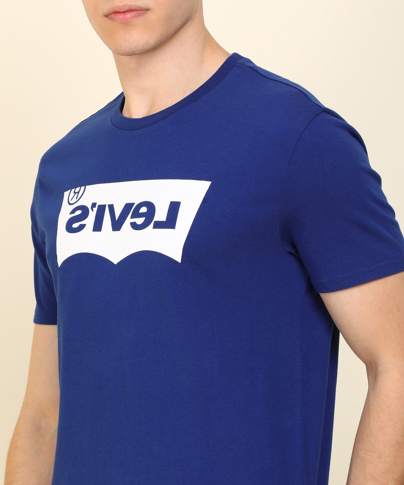 Levis blue logo t shirt online