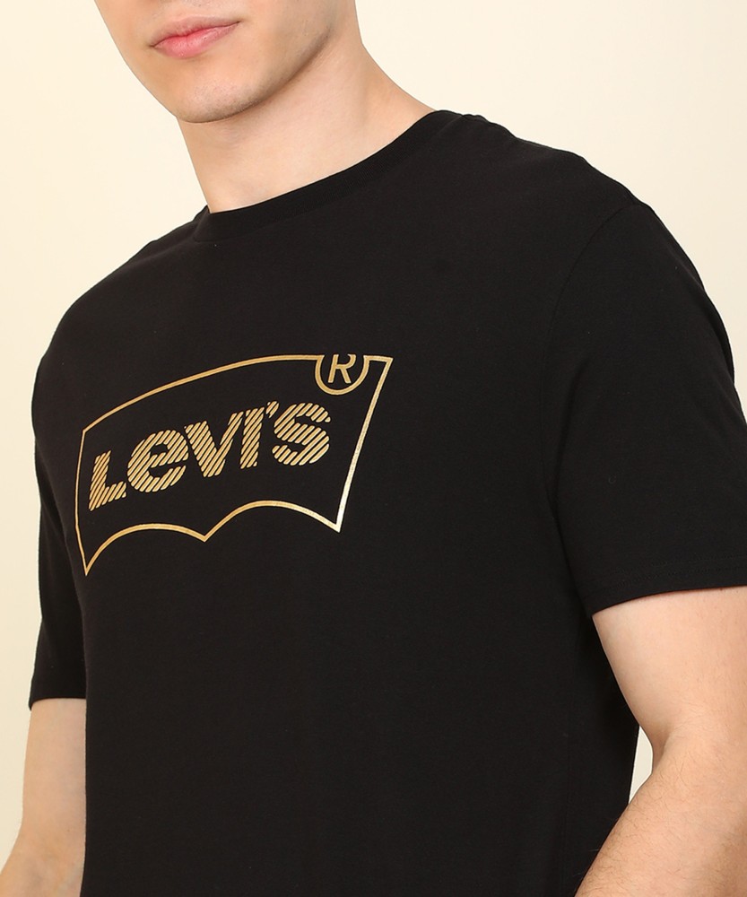 Levis t shirt gold best sale