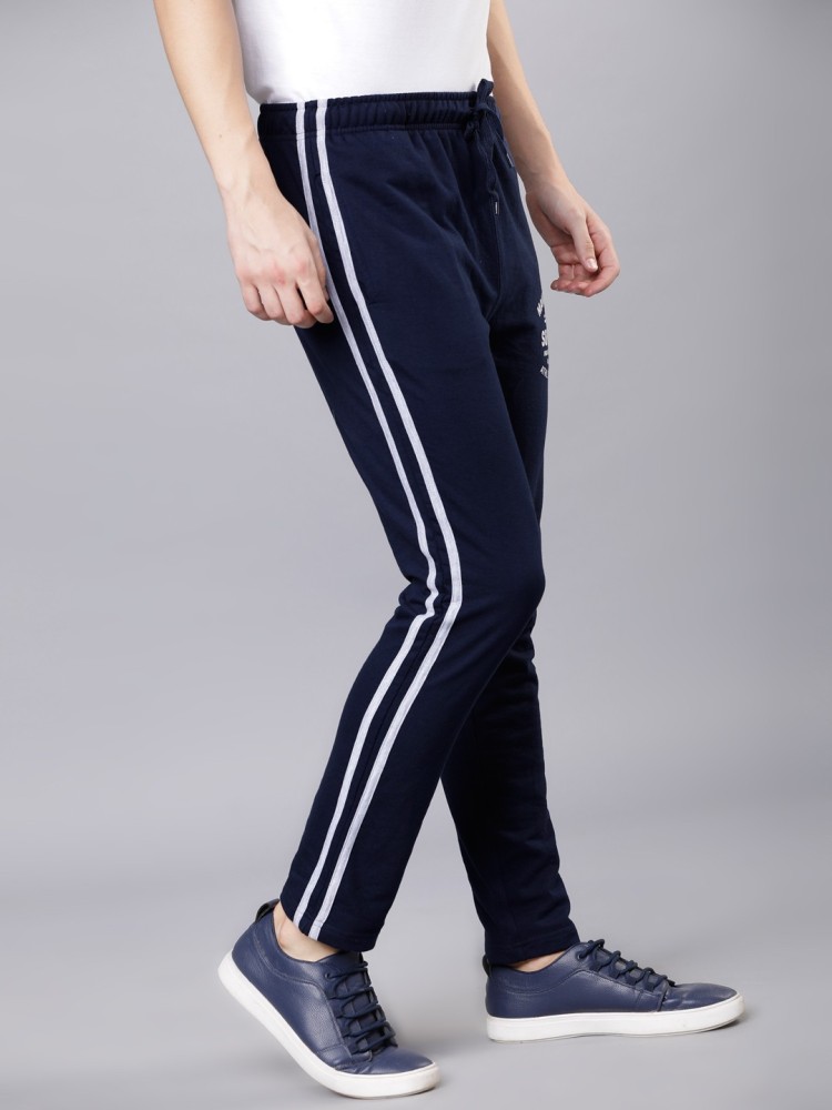 Buy Highlander Blue Regular Fit Track Pant for Men Online at Rs