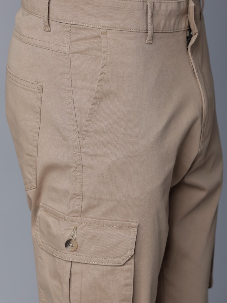 Olive Slim Fit Cargo Trousers  New Look