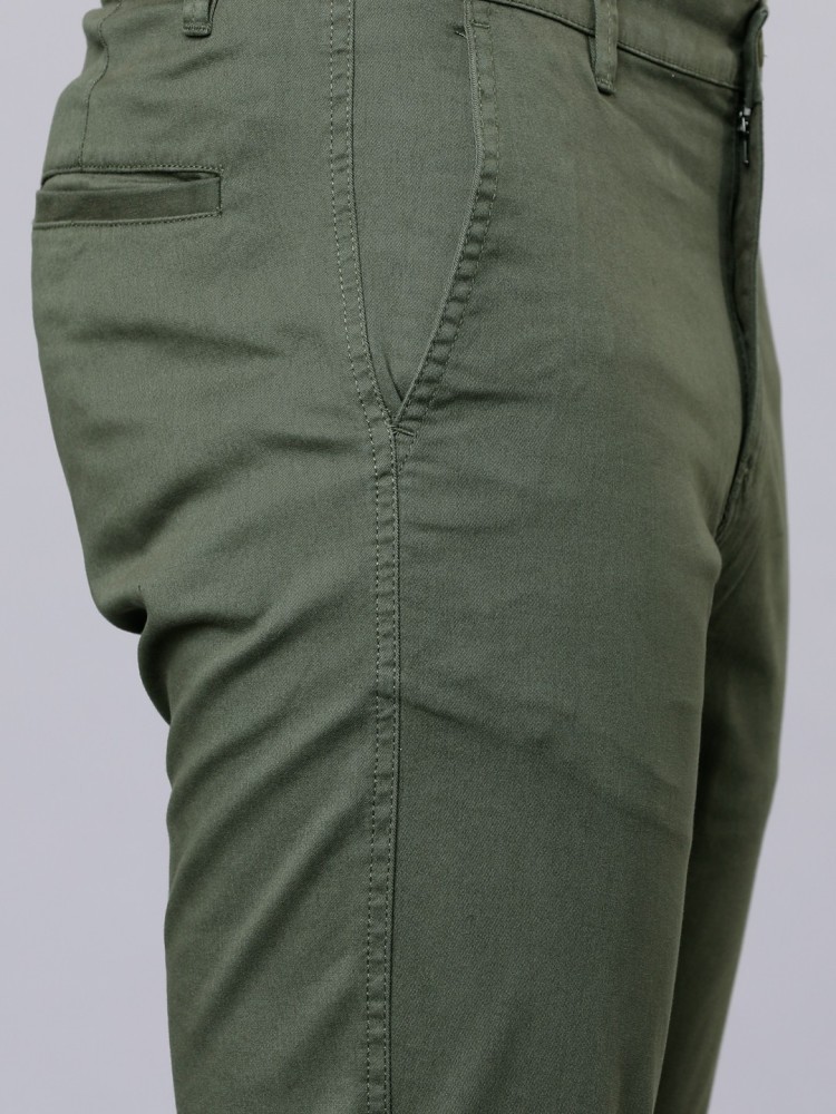 Shop classy olivecolored bottom wears at Go Colors Online