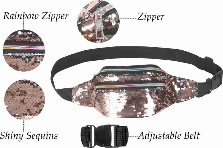 Sequin sales waist bag