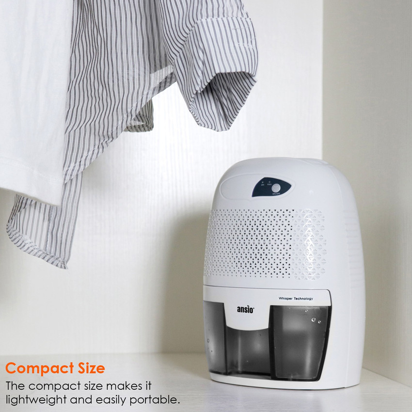 Ansio Room Electric Mini Dehumidifier Portable Compact