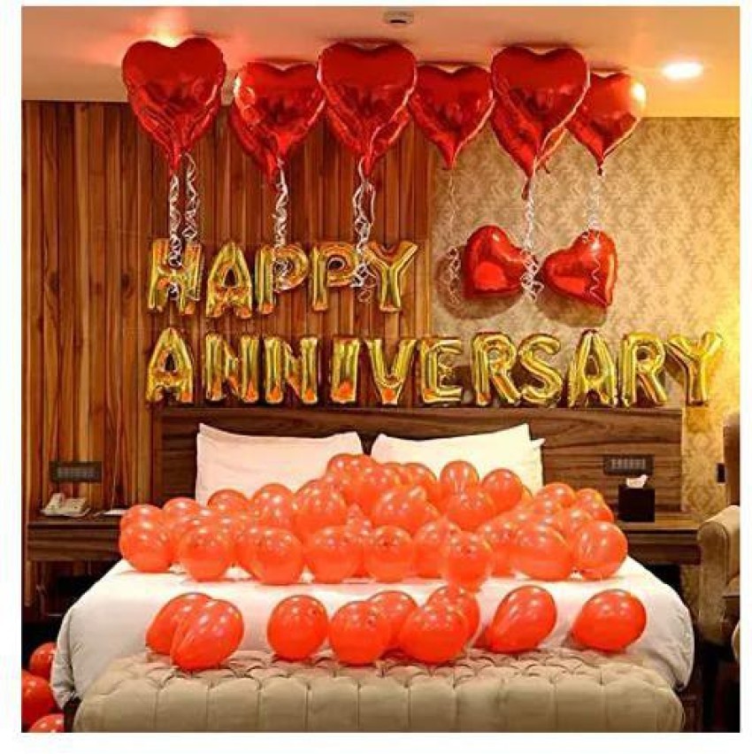 Balloons Happy Anniversary Decoration Combo iteam for Room ...