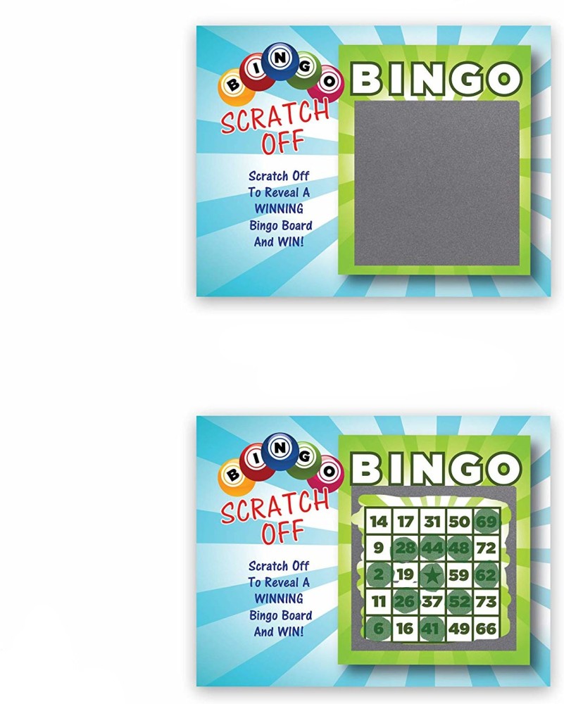 My Scratch Offs Bingo Scratch Off Board Game Accessories Board Game - Bingo  Scratch Off . Buy Cards toys in India. shop for My Scratch Offs products in  India. | Flipkart.com