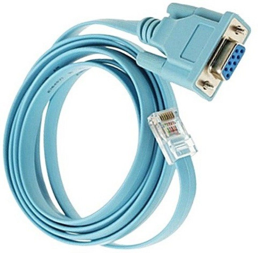 PAC Ethernet Cable 1.5 m RJ45 TO RS232 DB9 SERIAL CONSOLE CABLE