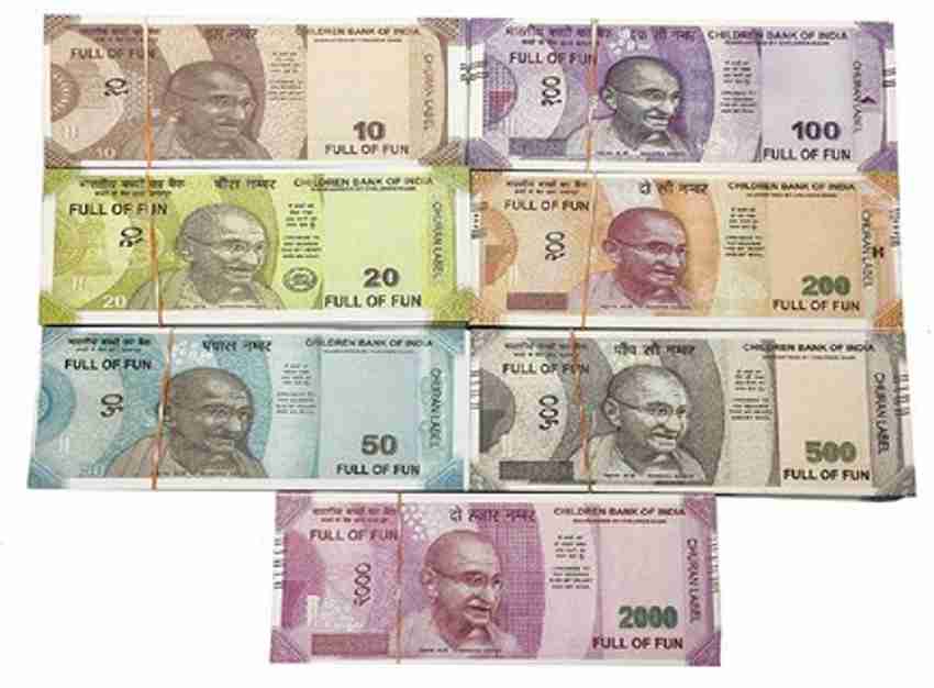 Pretend top money notes