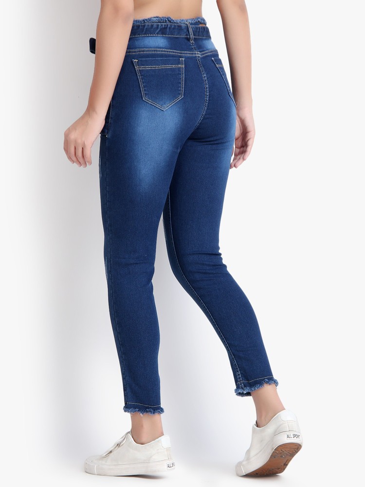 High waist jeans deals on flipkart