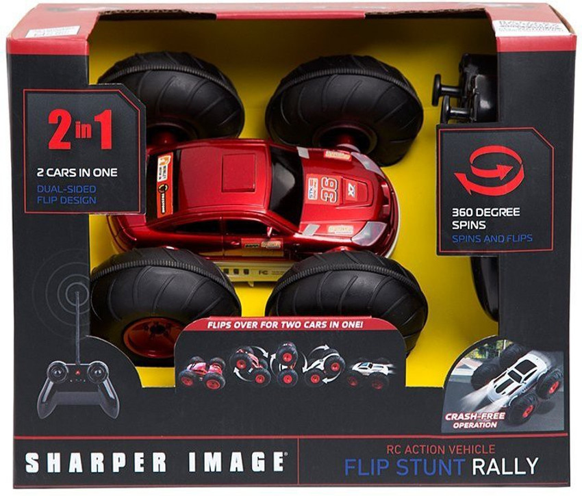 Remote control flip 2024 stunt rally car