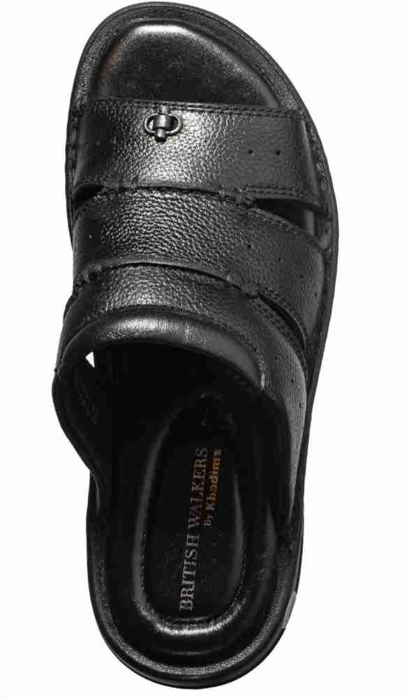 Khadims british walkers leather on sale sandals