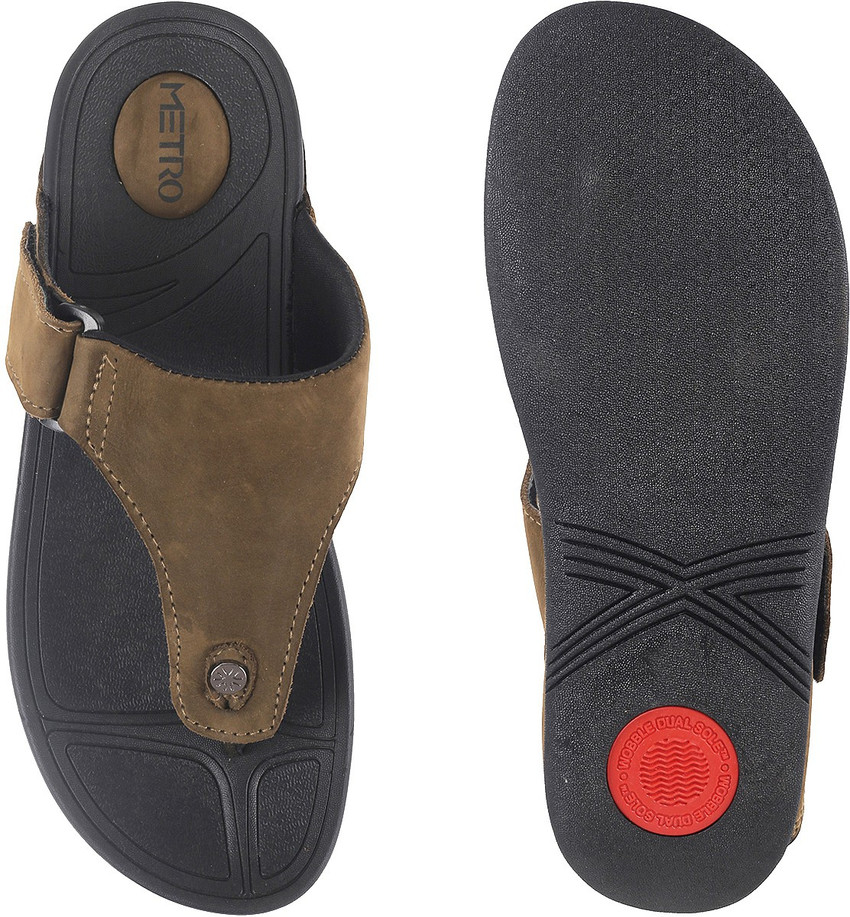 METRO Men Olive Sandals Buy METRO Men Olive Sandals Online at