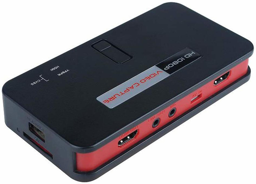 microware 284 EZCAP 1080P HD Game Video Capture HDMI Box Grabber For XBOX PS3 PS4 TV Medical online Video Live Streaming Video Recorde Media Streaming Device microware Flipkart