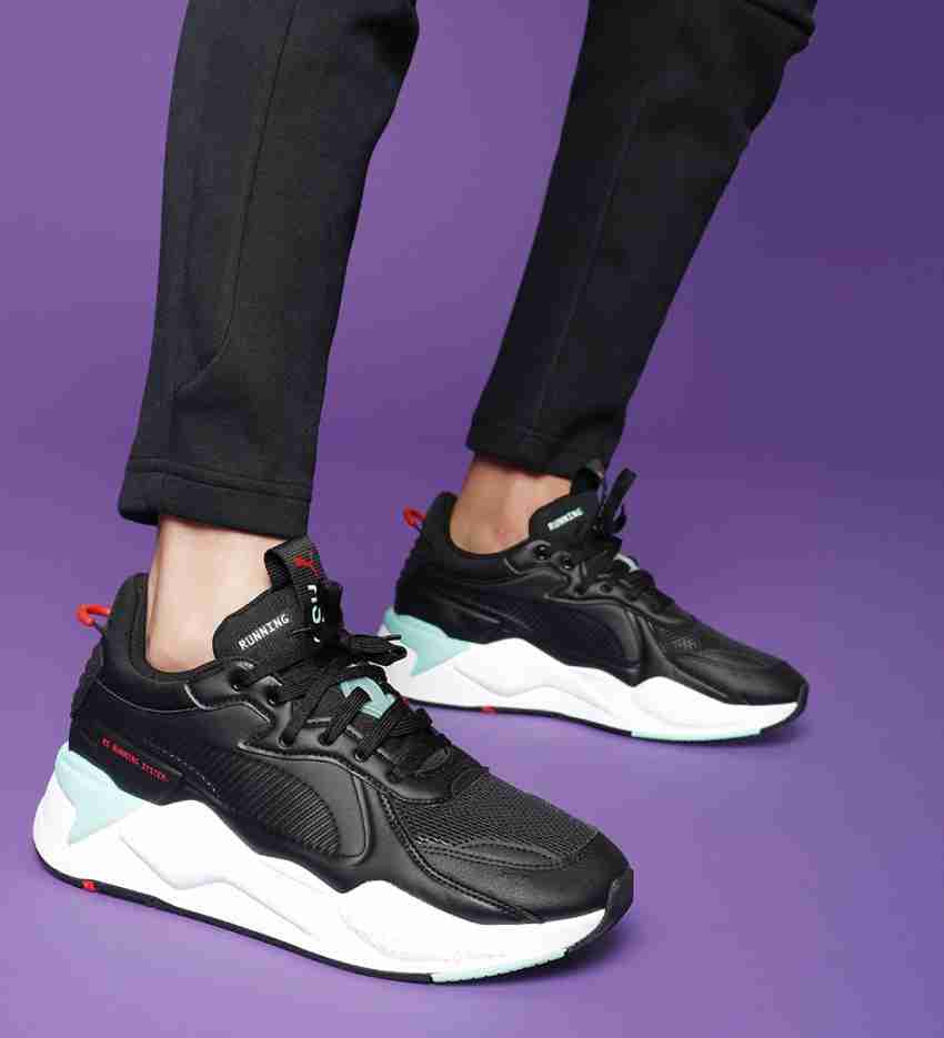 Puma rsx softcase black cheap trainers