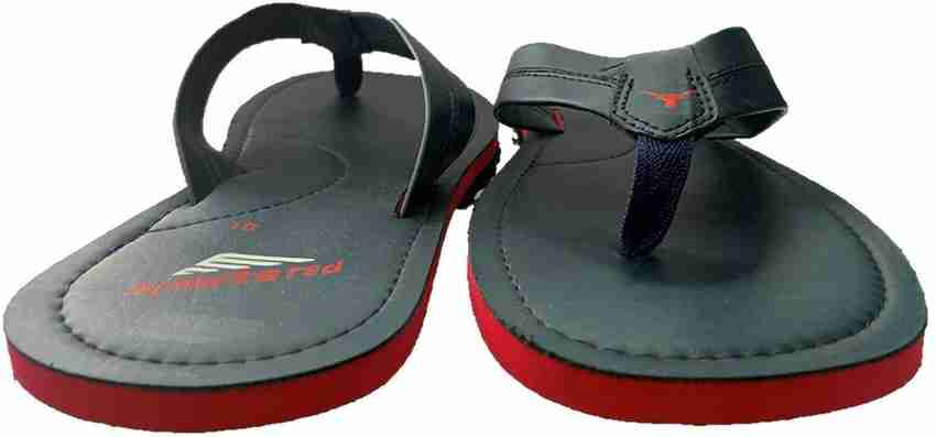 Sports hot sale red slippers