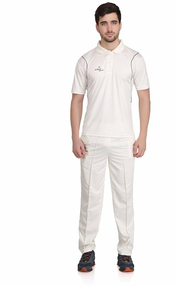 Cricket white dress flipkart sales