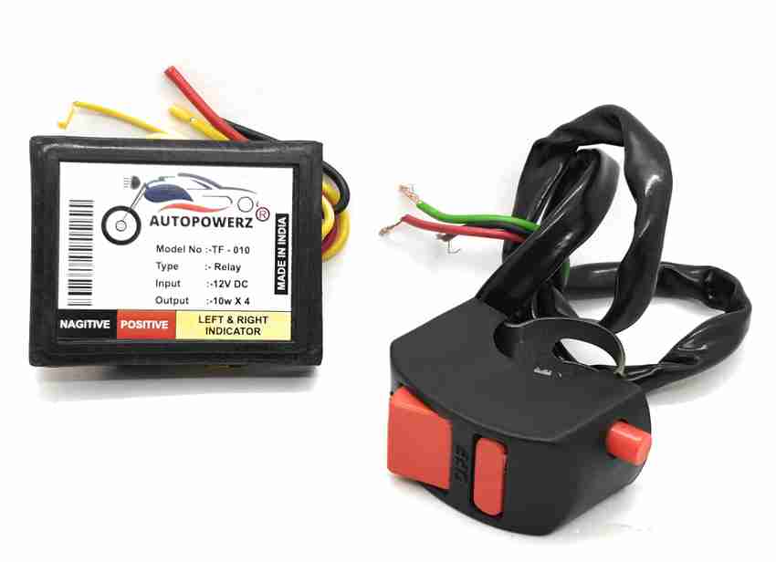 Bike indicator flasher price hot sale
