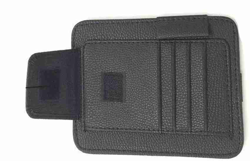 Card holder for store car visor
