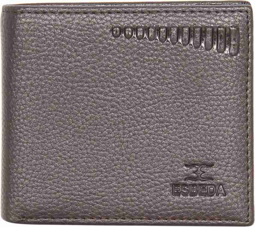 ESBEDA Men Brown Artificial Leather Wallet Brown Price in India