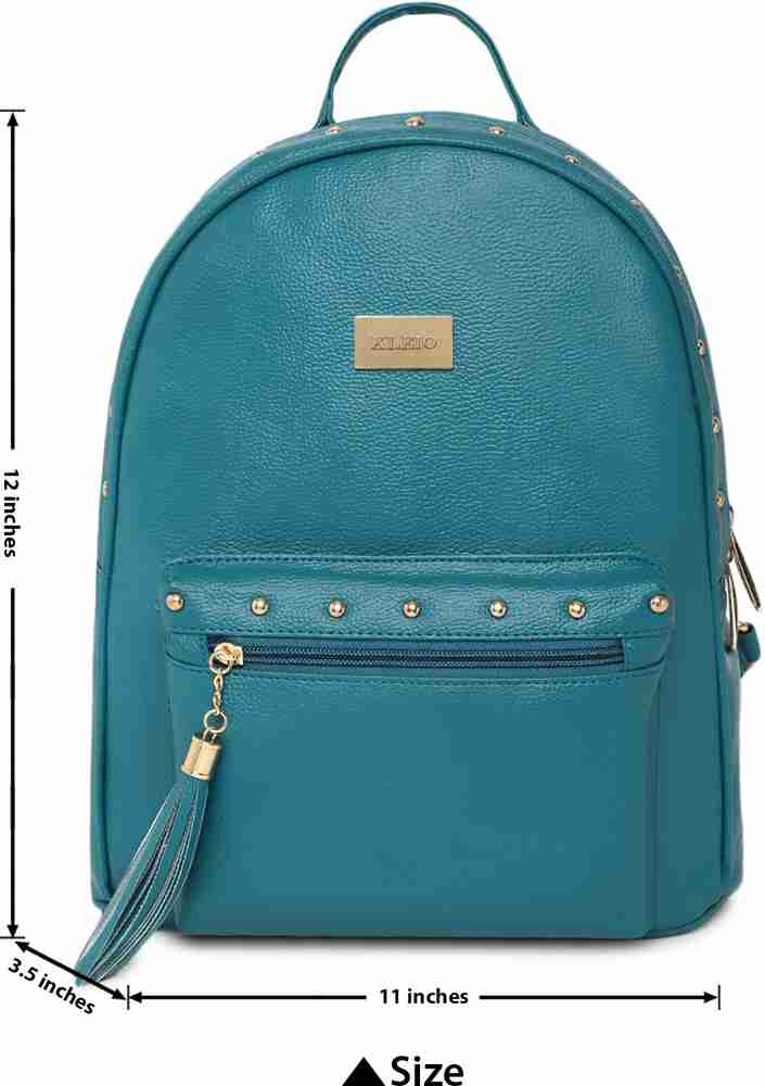 KLEIO Designer Women Backpack Hand Bag For College Girls and Work Ladies 8 L Backpack Olive Green Price in India Flipkart