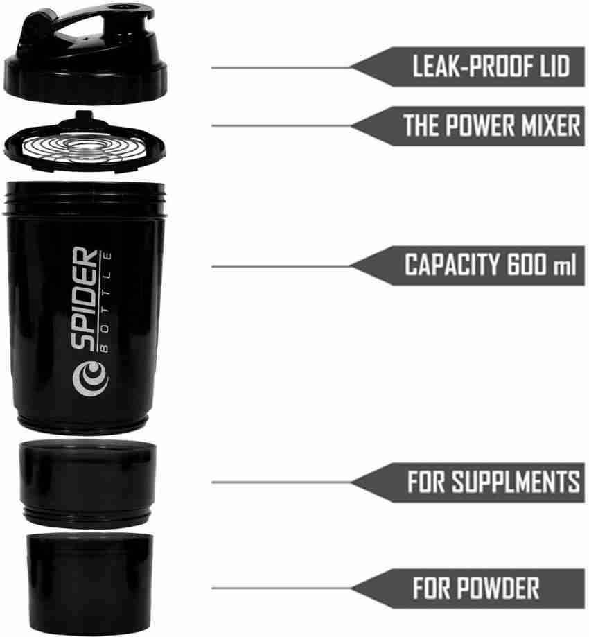 HAANS Sports Protein Shaker Bottle 300 ML, Black 300 ml Shaker - Buy HAANS  Sports Protein Shaker Bottle 300 ML, Black 300 ml Shaker Online at Best  Prices in India - Sports & Fitness