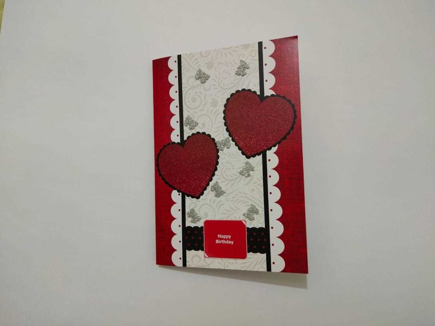 Happy Birthday Greeting Cards for Boyfriend Girlfriend Handmade