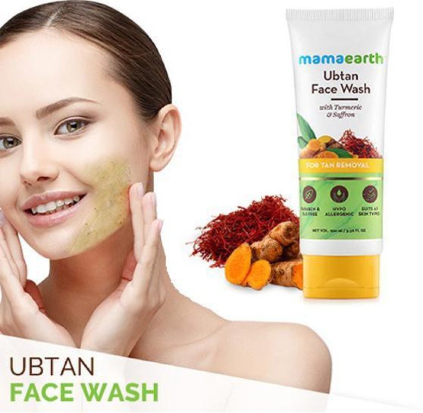 Turmeric Face Wash with Ubtan for Tan Removal -150ml