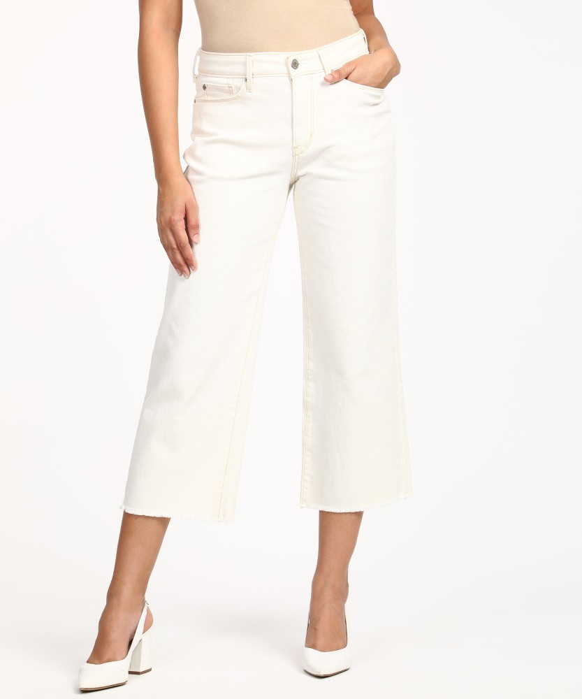 DENIZEN by Levis Boot Leg Women White Jeans Buy DENIZEN by Levis Boot Leg Women White Jeans Online at Best Prices in India Flipkart