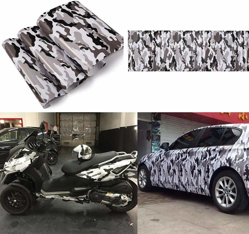 EliteAuto Camouflage D Army multipurpose Vinyl Wrap Sheet Roll Film for laptops mobiles household customisations