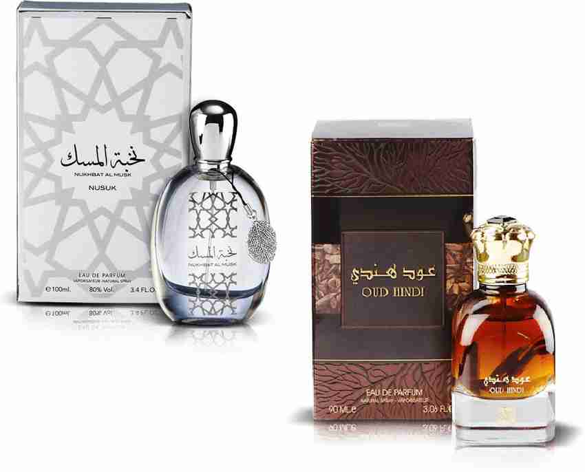 Buy NUSUK NUKHBAT AL MUSK 100 ML OUD HINDI 90 ML Eau de Parfum