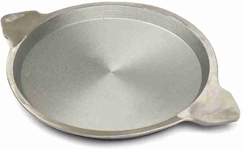  Rock Tawa Dosa Tawa 14 Inch Pre-Seasoned Cast Iron Skillet:  Home & Kitchen