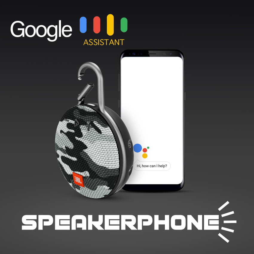Jbl clip 3 shop google assistant