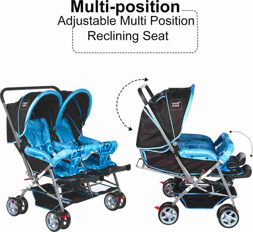 Mee mee twin pram top