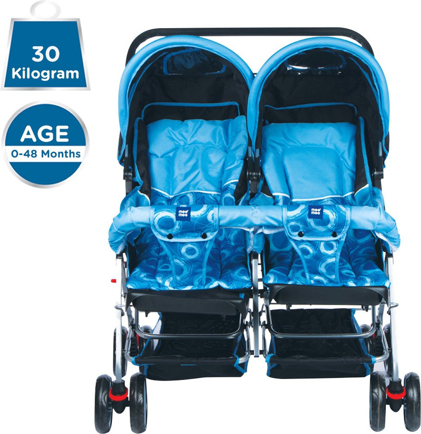 Mee mee top twin pram