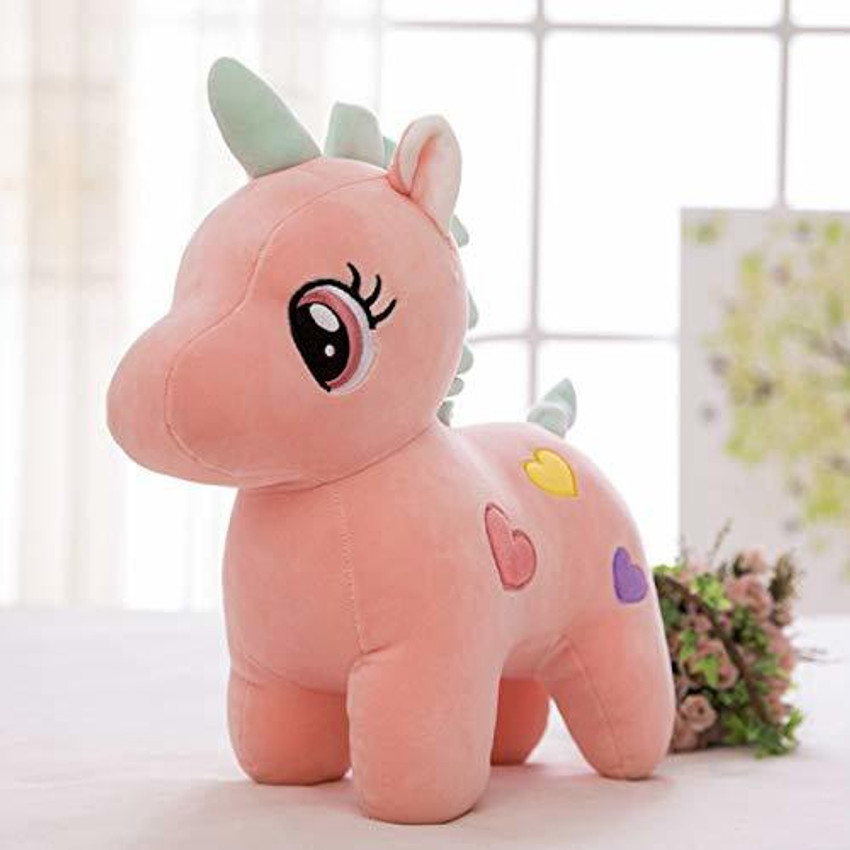 unique toy world Unicorn Plush Toy Stuffed Animal Pillow Cushion Soft Toys for Baby Kids Medium Color May Vary Pack of 1 25 cm Unicorn Plush Toy Stuffed Animal Pillow Cushion
