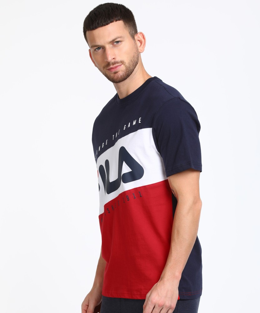 Fila tri on sale color tee