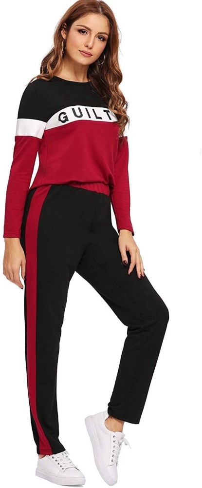 mahakal fashion Striped Women Track Suit - Buy mahakal fashion Striped  Women Track Suit Online at Best Prices in India