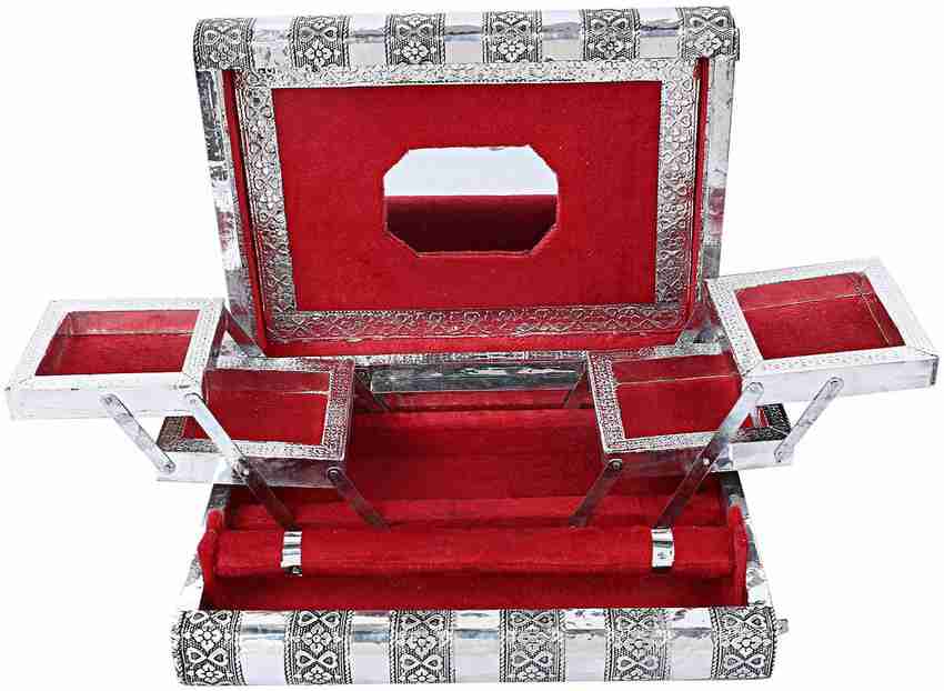 Shubhaarambh OXIDIZED VANITY BOX RAJASTHANI JEWELLARY AND BANGLE