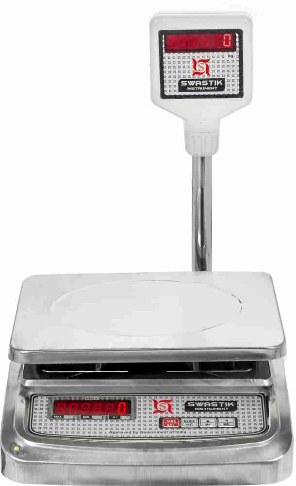 SWASTIK INSTRUMENT Electronic Weight Scale Retail Shop Weighing