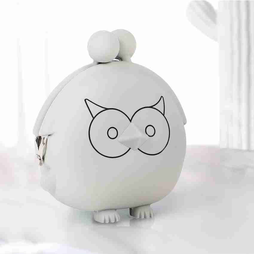 MINISO Cute Owl Coin Purse Headphone Earphone Jewllery Pouch Case