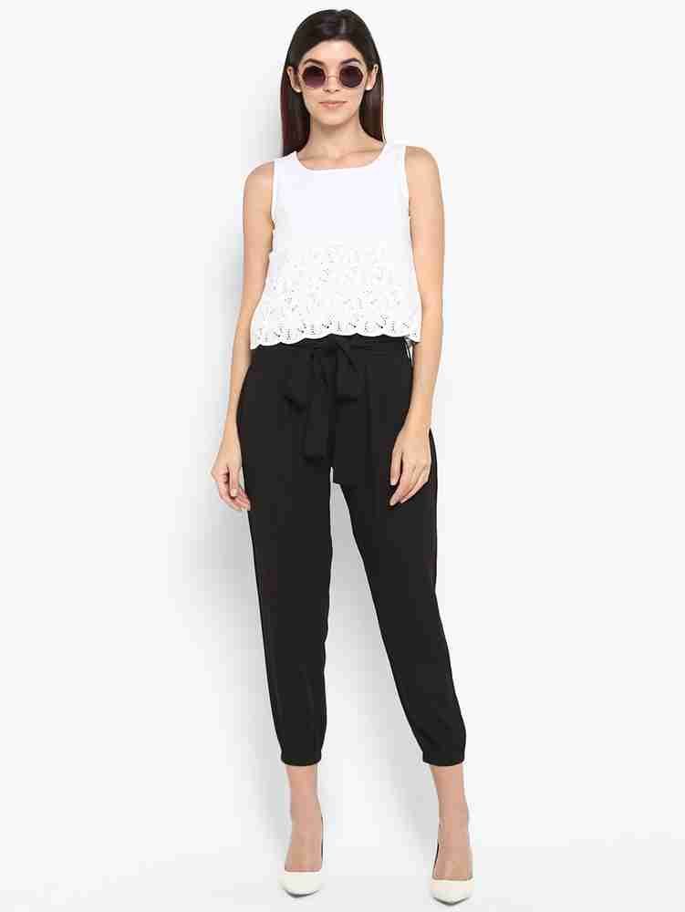 Color Cocktail Regular Fit Women Black Trousers Buy Color