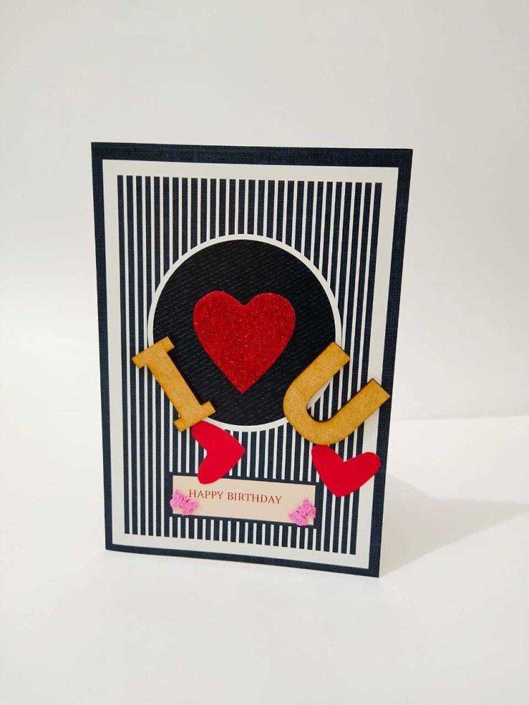 Happy Birthday Greeting Cards for Boyfriend Girlfriend Handmade Free  Shipping US