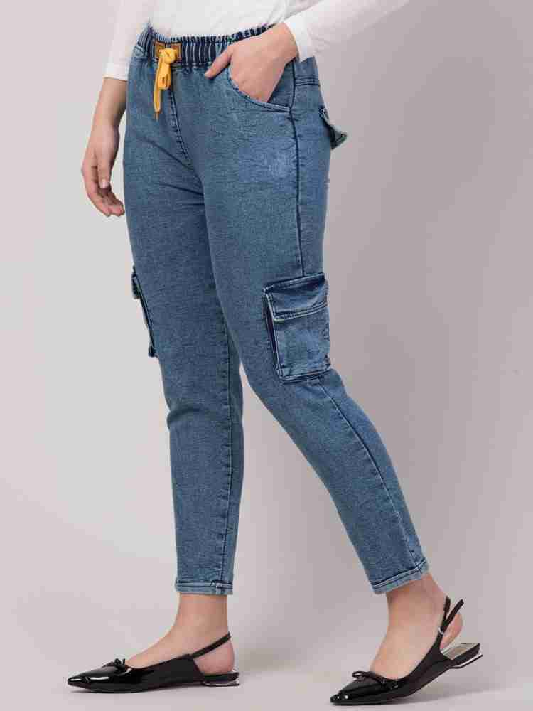 Kyla Exclusive Jogger Fit Women Blue Jeans Buy Kyla Exclusive