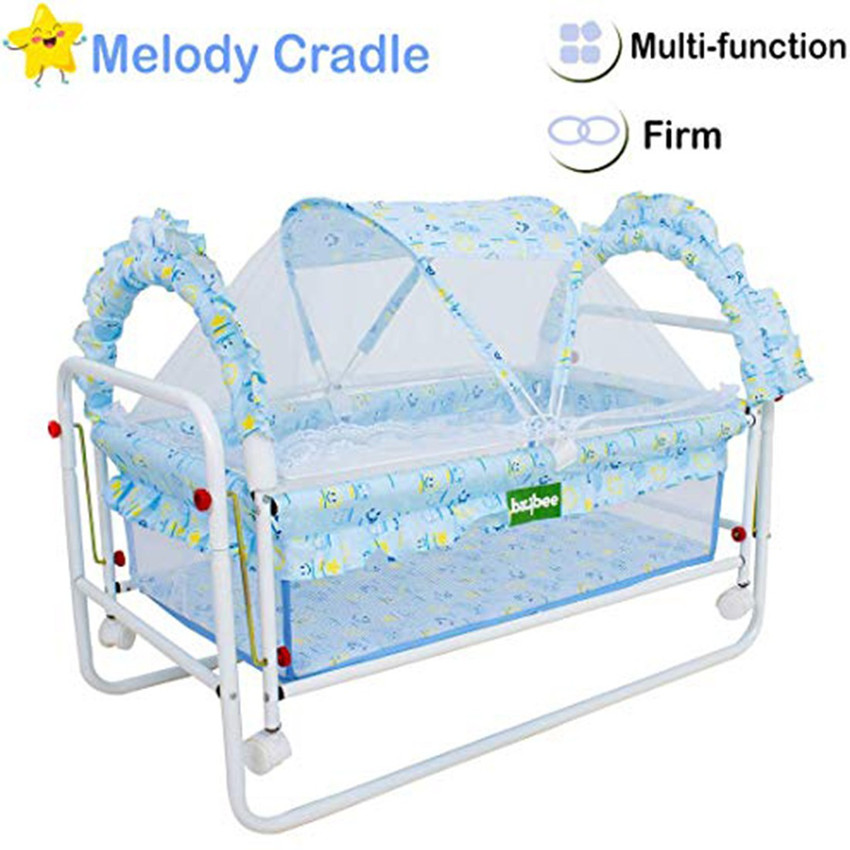 baybee Cradle for Babies Newborn Baby Cotton Baby Cradle Baby Sleep Swing Cradle Baby Jhula Jhoola Baby Bed Baby Bedding Set with Net and Spring Set 0 6 Months for Baby Buy Baby Care Products in India