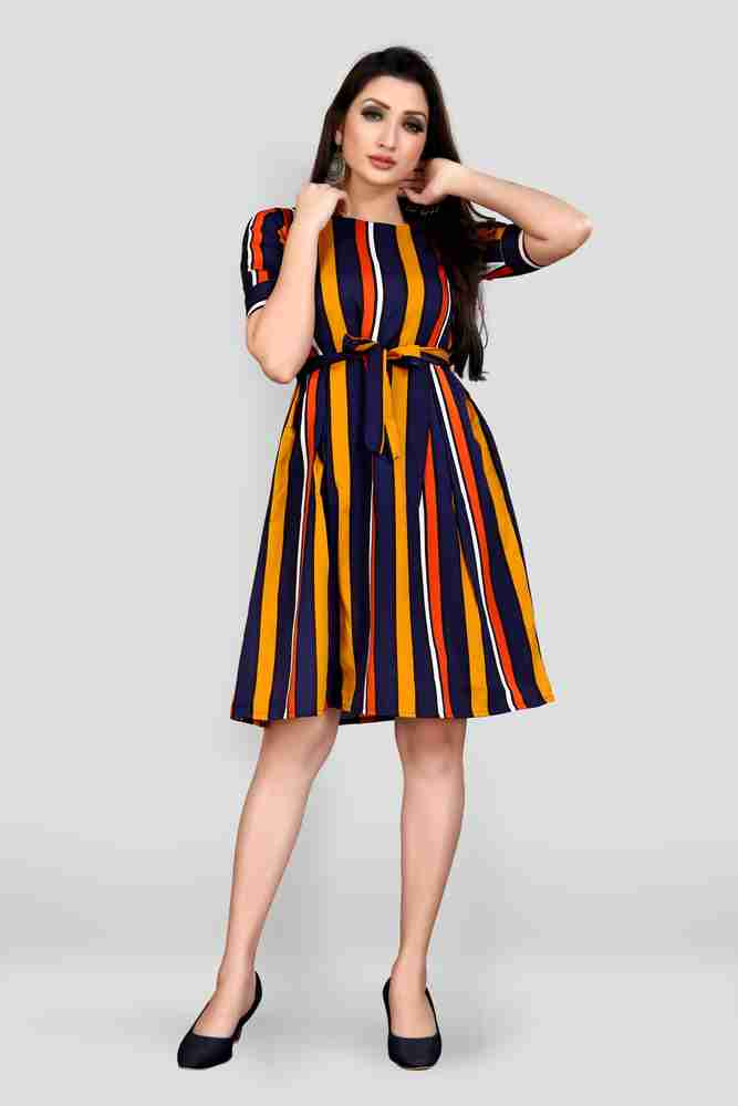 A line one piece dress top