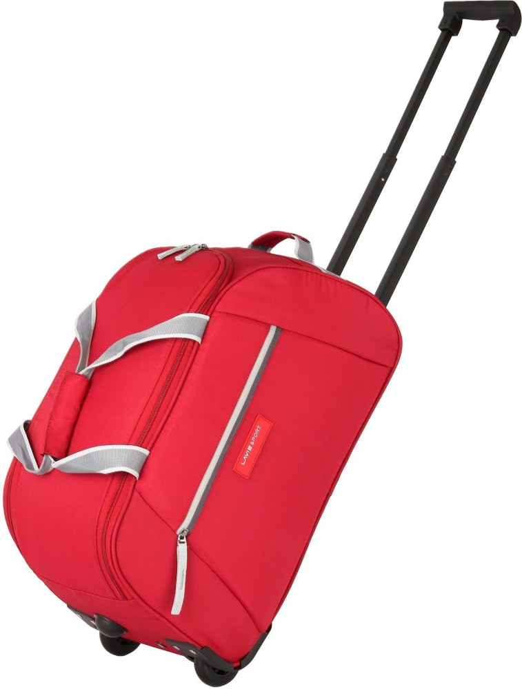 Lavie Sport Bristol Duffle Bag For Travel | Travel Duffle Red / Medium