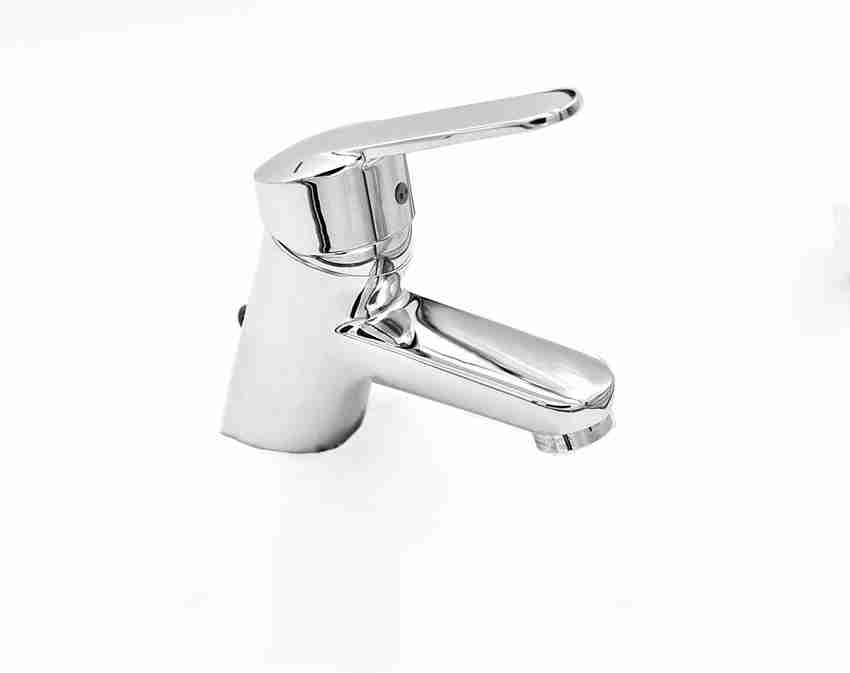 Roca Chrome Victoria Basin Mixer with Aerator Silver MM 47