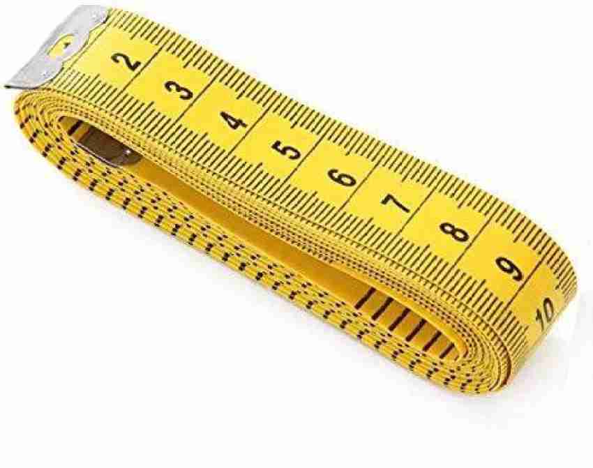 Tape Measure for Body Measuring Tape, (Pack of 2) Dual Sided Inch and CM,  Portable, Retractable Soft Ruler Tool for Measurements Body Fat, Fitness