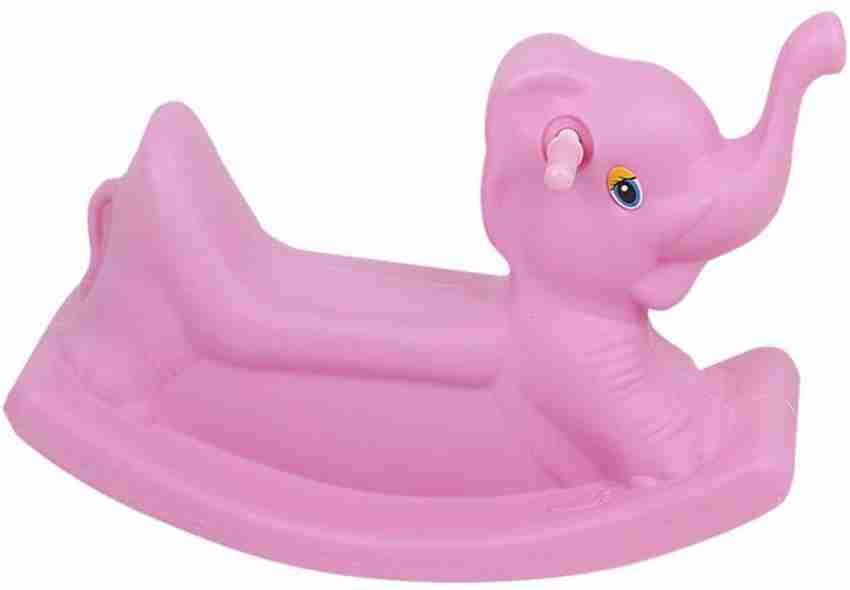 Pink new arrivals elephant bouncer