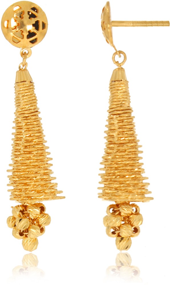 Senco gold jhumka on sale design