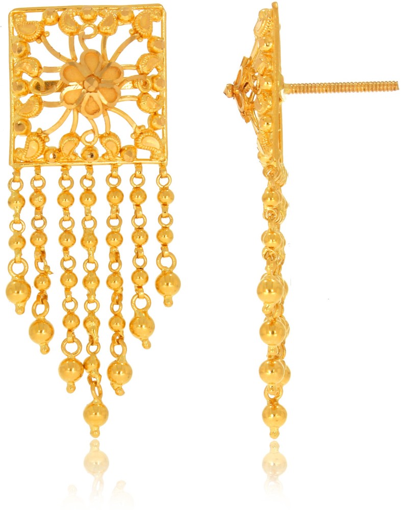 Senco gold earring sale jhumka collection with price